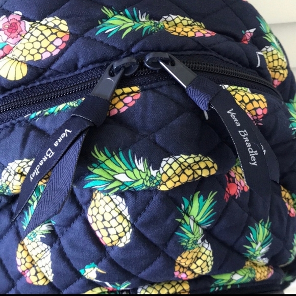 Vera Bradley toucan party pineapple backpack mini - Picture 5 of 9